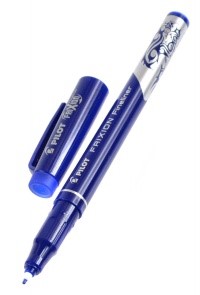 LINER PILOT FriXion Fineliner L, gumovac, modr