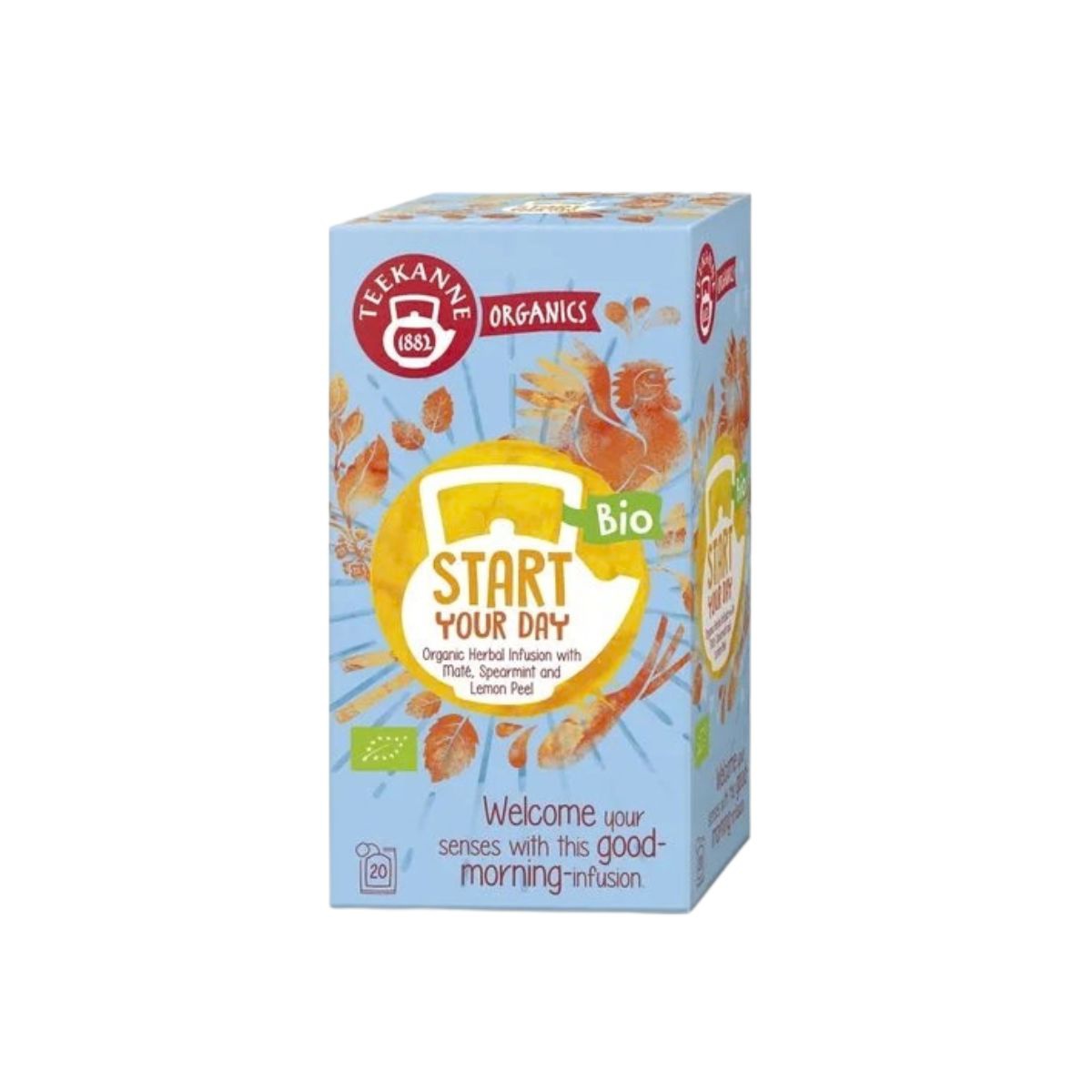 Teekanne Organics 20 sáčků, 1,8 g, mix příchutí