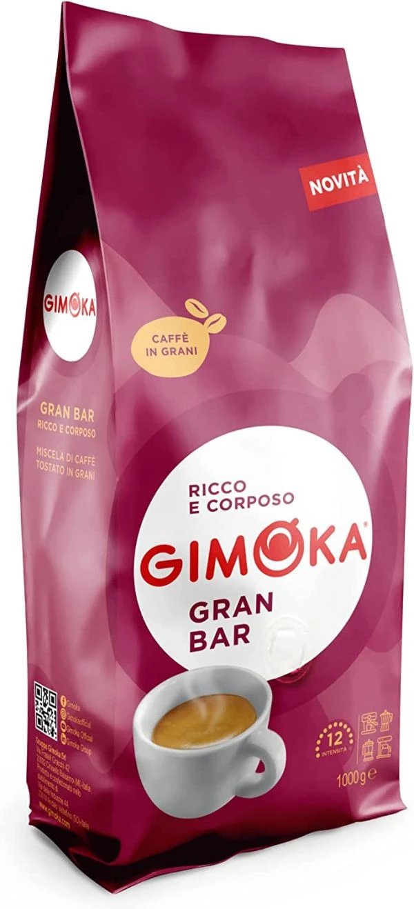 Káva Gimoka Gran Bar, zrno, 1 kg