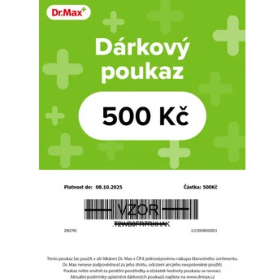 Poukaz Dr. Max 500 Kč