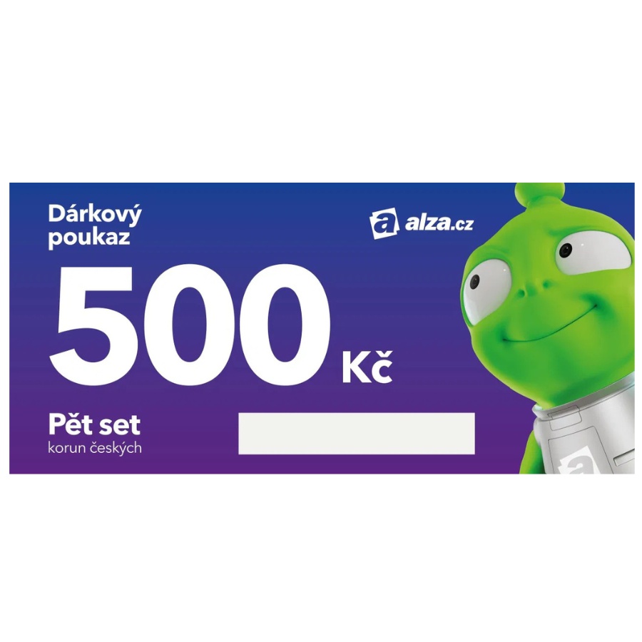 POUKAZ ALZA 500 Kč