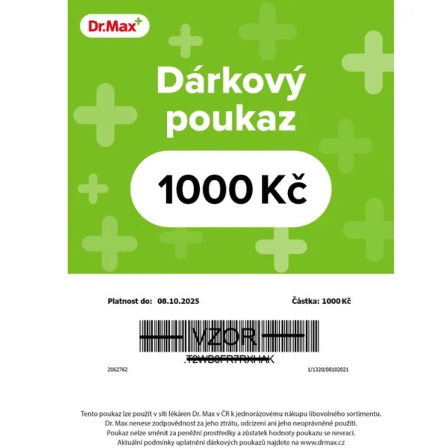 Poukaz Dr. Max 1000