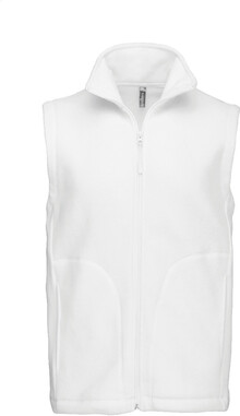 Fleecov zateplen vesta KA913, bl