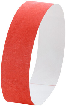Náramky (10 ks) Wristvek, červená