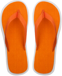 Plážové žabky Malibu, oranžová