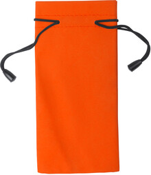 Obal na brýle Stringa, oranžová, černá