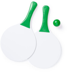 Plážový tenis Negril, zelená, bílá