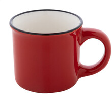 Mini vintage hrnek Woodstock Mini, erven