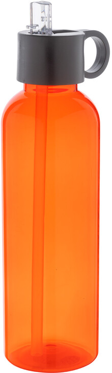 RPET sportovní láhev Fitba, oranžová
