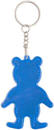 Přívěšek na klíče - odrazka Safebear, modrá
