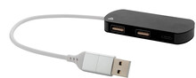 USB hub Raluhub, černá