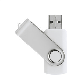 USB flash disk TwistDrive, bílá