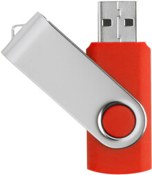 USB flash disk TwistDrive, červená