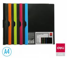 Desky CLIP DELI A4, s rychlovaza�em, mix barev