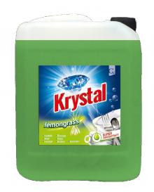 Prostedek na ndob Krystal, lemongrass, 5 l
