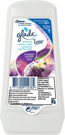 Gelový osvěžovač vzduchu Glade, levandule, 150 g