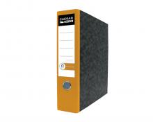 Pořadač Executive A4, archivační, 7,5 cm, složená kapsa, žlutý