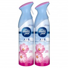 Osvova vzduchu ve spreji Ambi Pur duo, jarn kvt, 2x185 ml