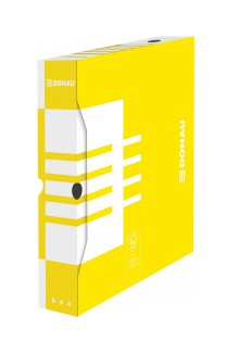 Krabice archivan DONAU  A4, 8 x 34 x 29,7 cm, lut