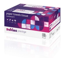 Ručník skládaný Satino Prestige ZZ, 2 vrstvy, celulóza, 3000, 21 x 24cm