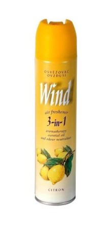 Osvova vzduchu ve spreji Wind, citron, 300 ml