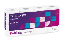 TOALETN PAPR SATINO, 3 vrstvy, celulza 18m 8ks/bal