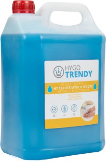 Tekuté mýdlo Trendy, modré, 5 l