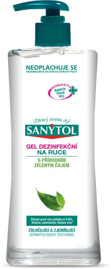 Dezinfekce na ruce Sanytol, gelov, 500 ml