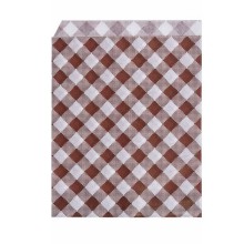 Sáček svačinový, papírový, bílý, 12+4x28 cm, 1kg, 500 ks