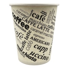 Kelímek s potiskem na teplé nápoje Coffee to Go, papírový, 300 ml