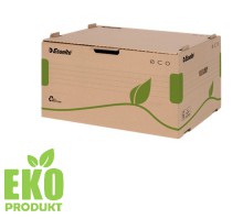 Konetejner archivan Esselte, 43,9 x 25,9 x 34 cm, otvrn zpedu, prodn hnd