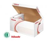 Krabice archivan Esselte Standard, 56 x 26,5 x 38 cm, bl-erven