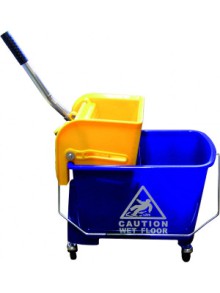 klidov vozk na kolekch, 20 l kbelk s pepkou a dmaem