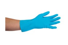 Rukavice gumov, tlouka 0,4 mm, dlka 330mm, velikost M (vel.8)