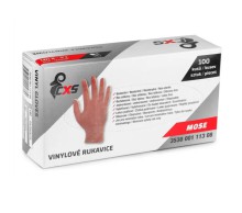 Rukavice vinylov, neobsahujc silikon, vel. M, pudrovan, 100 ks