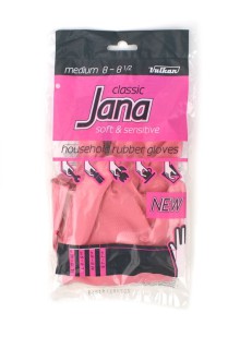 Rukavice Jana, gumov�, latexov�, velikost M (�. 8), 1 p�r