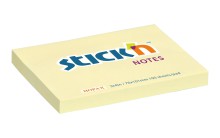 Samolepic� blo�ek Stick'n�by�Hopax, 76�x�101 mm, �lut�, 100�l�stk�