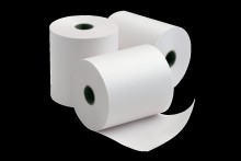 Kotou�ek do pokladny 205 x 150 x 76 mm, b�l� ofset, 55g/m2