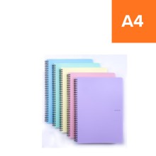 POZN�MKOV� BLOK PASTELINI PP A4 fialov�