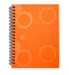 Poznmkov blok Karton PP Neo colori A5, 60 list, oranov