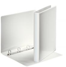 Pořadač Esselte A4, 3,5 cm, 4 kroužky, bílý