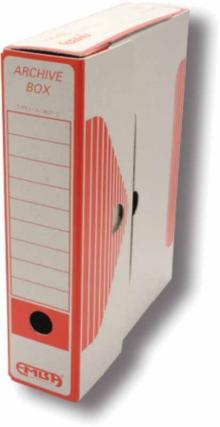 Krabice archivan EMBA  A4, 11 x 33 x 26 cm, erven
