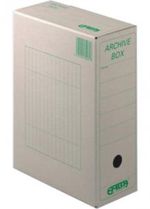 Krabice archivační EMBA  A4, 11 x 33 x 26 cm, přírodní hnědá