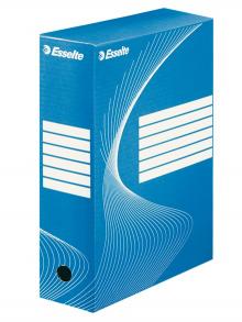 Krabice archivan Esselte Standard  A4, 10 x 35,2 x 25 cm, modr