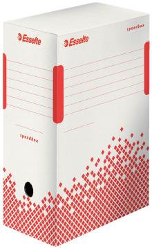 Krabice archivan Esselte Speedbox A4, 15 x 25 x 35 cm, bl-erven