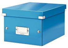 Krabice Esselte Click&Store A5, 21,6  28,2  16 cm, velikost S, modr